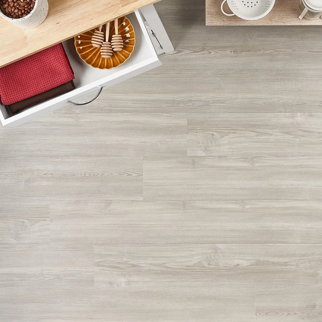Artmore Tile ReFresh 12-mil 6.3-in W x 48.4-in L Waterproof Glue down Vinyl Plank, photo 22 of 24