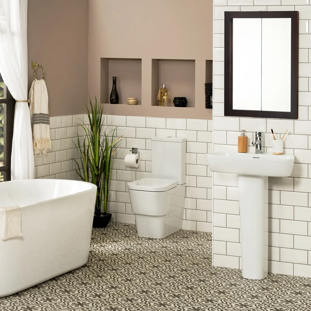 Design House Ventura 24-in x 30-in Surface Mount Espresso Mirrored Medicine Cabinet, photo 7 of 15
