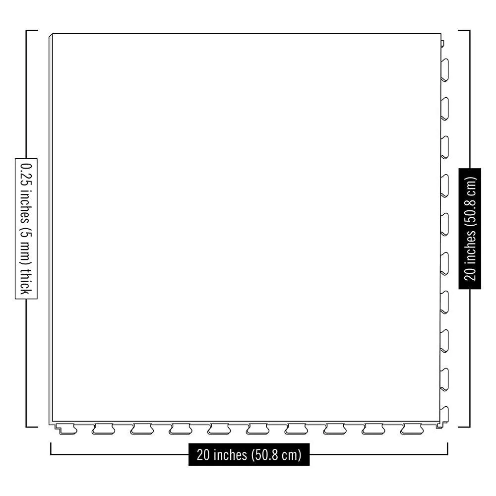 Perfection Floor Tile SodaPop Shoppe Black Marble (16) 20-in x 20-in Water-Resistant Interlocking Luxury Vinyl Tile Flooring, 16.7-sq ft Carton, photo 3 of 3
