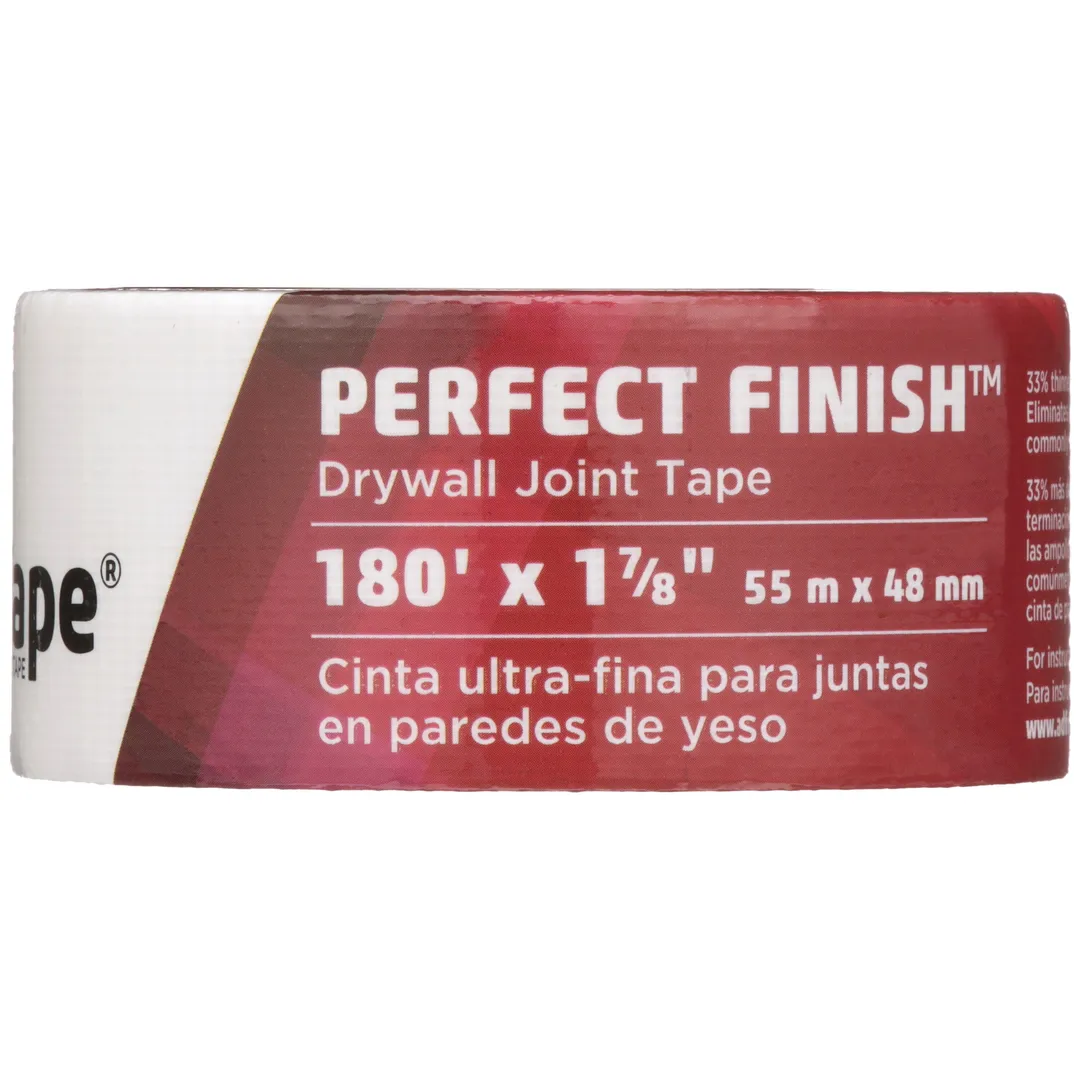 Saint-Gobain ADFORS FibaTape Perfect Finish 1.875-in x 180-ft Mesh Construction Self-adhesive Drywall Joint Tape, photo 9 of 12