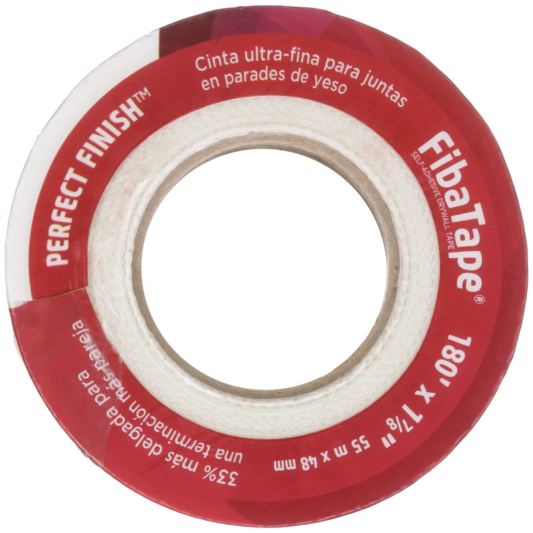 Saint-Gobain ADFORS FibaTape Perfect Finish 1.875-in x 180-ft Mesh Construction Self-adhesive Drywall Joint Tape, photo 10 of 12
