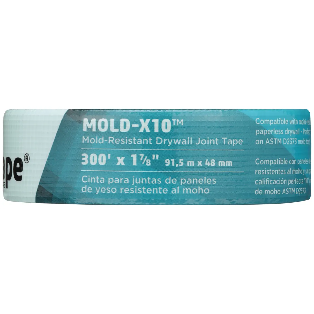 Saint-Gobain ADFORS FibaTape Mold-X10 1.875-in x 300-ft Mesh Construction Self-adhesive Drywall Joint Tape, photo 9 of 11
