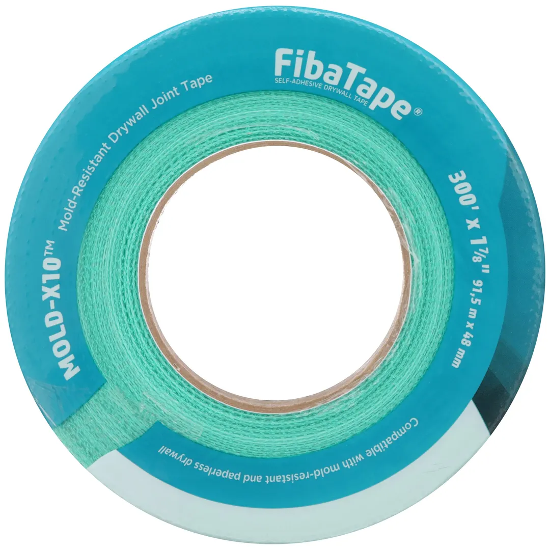 Saint-Gobain ADFORS FibaTape Mold-X10 1.875-in x 300-ft Mesh Construction Self-adhesive Drywall Joint Tape, photo 10 of 11