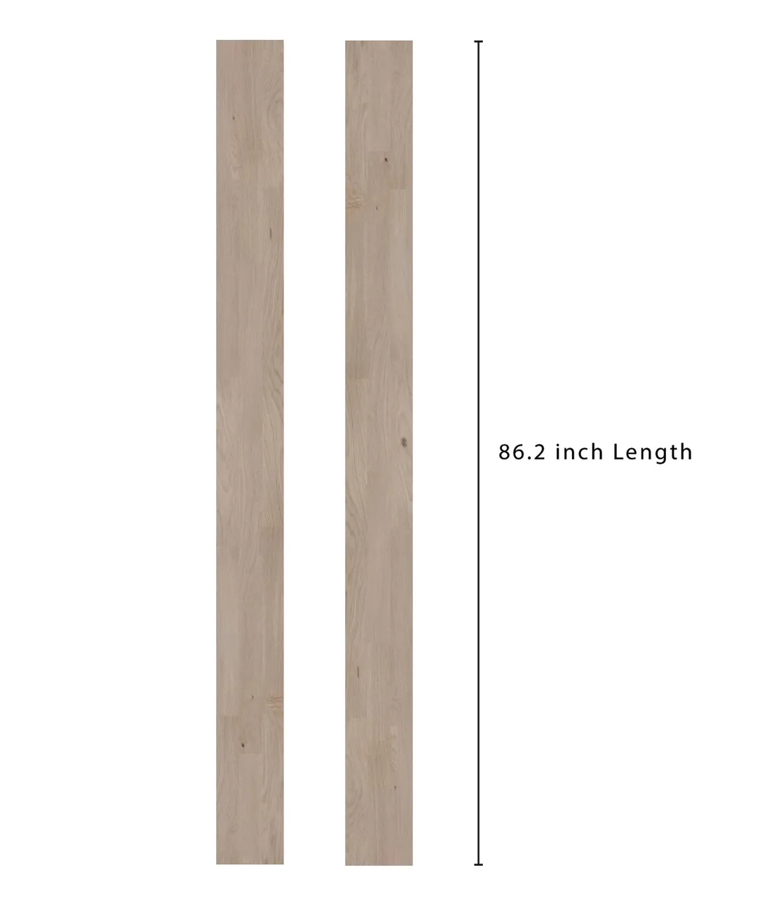 allen + roth allen+roth Smokey is an Oak wood floor with gray, a wire brushed texture, and a low-gloss finish that highlights the wood's natural variation European white oak 1/2-in T x 7-31/64-in W Water Resistant Wirebrushed Engineered Hardwood Floo, photo 5 of 11