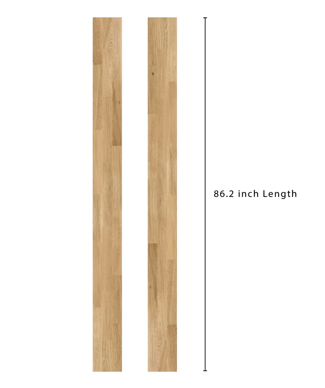 allen + roth allen+roth Brushed is an Oak wood floor with brown, a wire brushed texture, and a low-gloss finish that highlights the wood's natural variation European white oak 1/2-in T x 7-31/64-in W Water Resistant Wirebrushed Engineered Hardwood Fl, photo 5 of 11