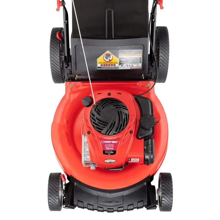 Troy-Bilt 21 in. 140 cc 550ex Series Briggs & Stratton Gas Walk Behind Push Mower with 2-in-1 Cutting TriAction Cutting System, photo 4 of 11