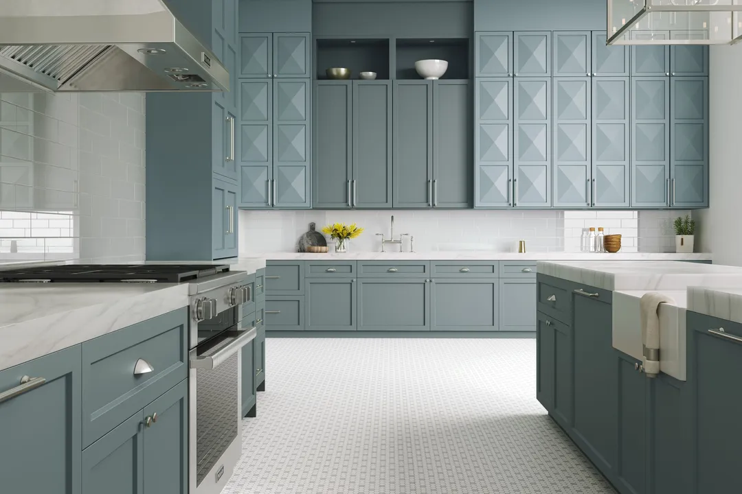 Satori Hudson Brilliant White and Gray 10-in x 12-in Matte Porcelain Hexagon Mosaic Floor and Wall Tile (0.82-sq. ft/ Piece), photo 4 of 9