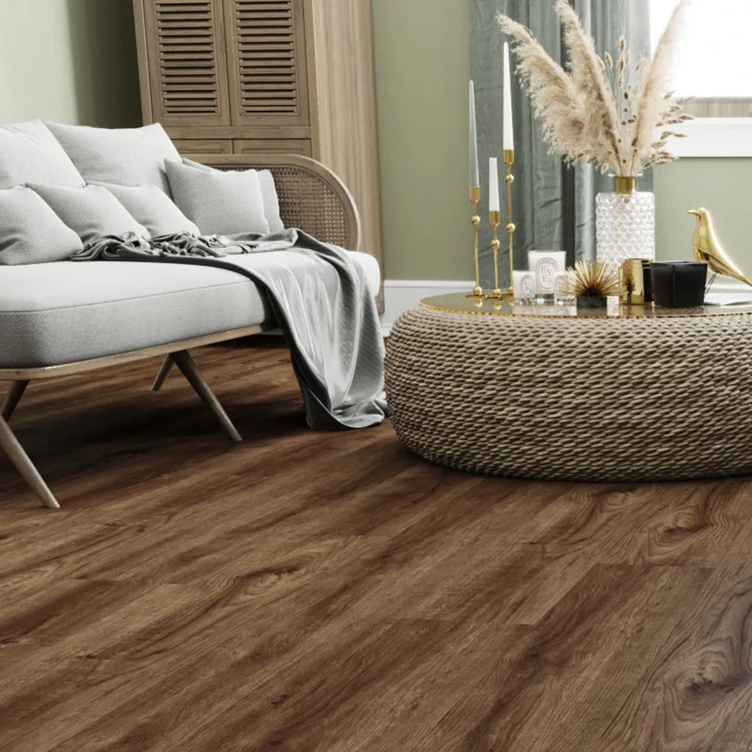 Lucida USA Maxcore American Oak Brown 28-mil x 7-3/32-in W x 48-in L Waterproof Interlocking Luxury Vinyl Plank Flooring (24.5-sq ft/ Carton), photo 8 of 9