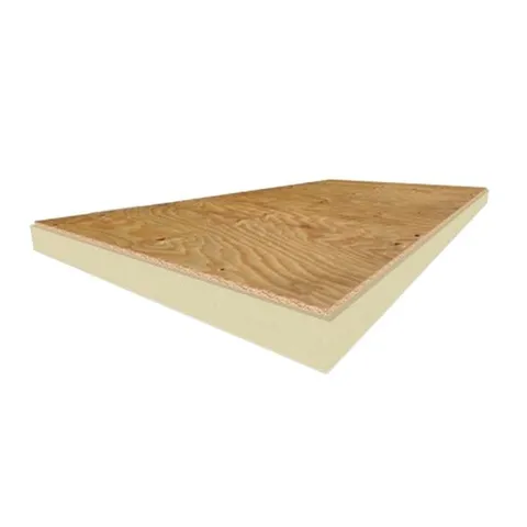 2.6 in × 4 ft × 8 ft H-Shield NB Nailboard Polyiso Insulation with 5/8 in. Plywood Fiber-Reinforced Facer
