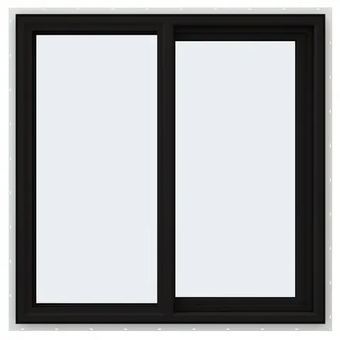 FiniShield V-4500 35-1/2-in Vinyl Right-Operable Sliding Window
