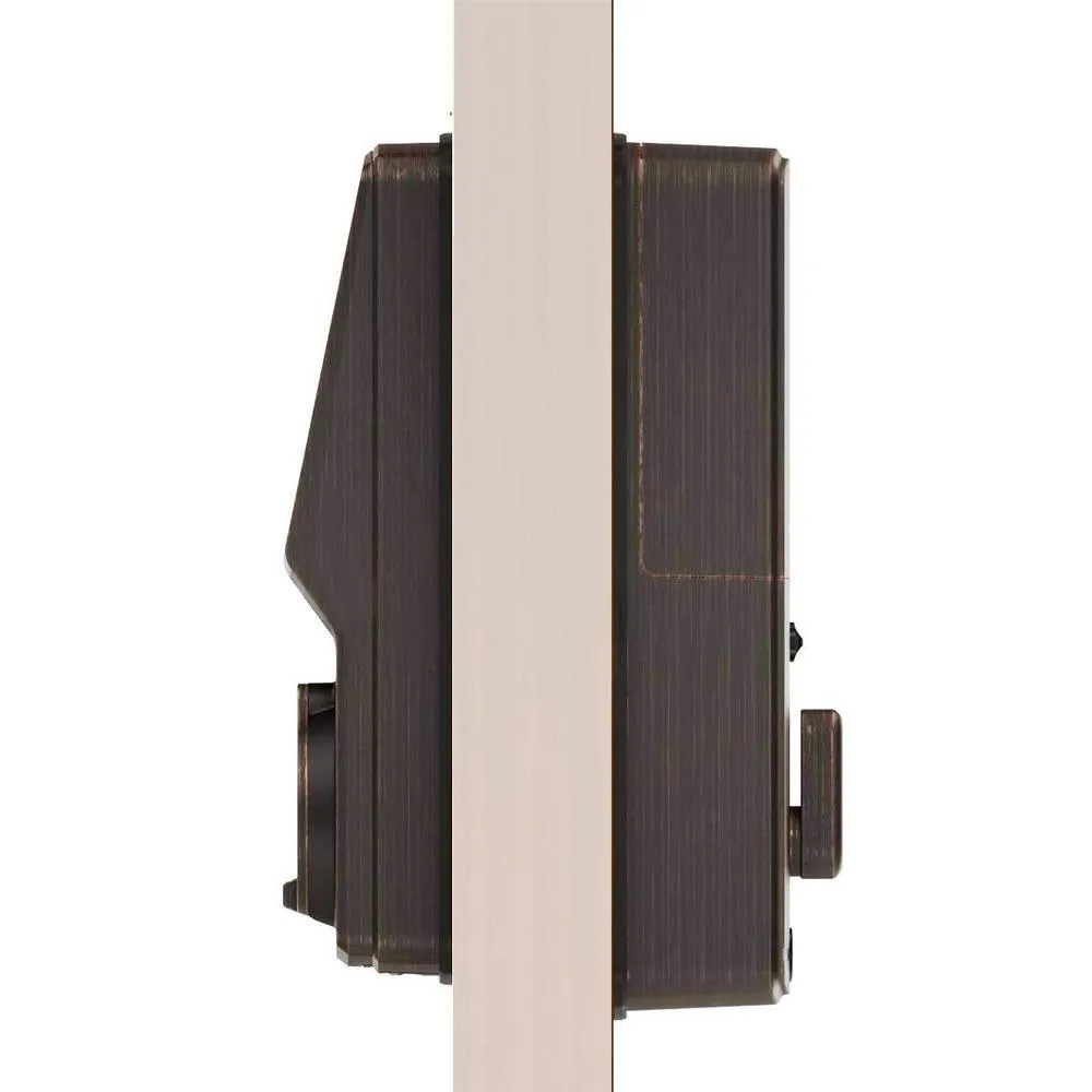 Lockly Secure Venetian Bronze Single-Cylinder Smart Alarmed Lock Deadbolt with Keypad, Bluetooth and Discrete PIN Code Input, photo 3 of 8