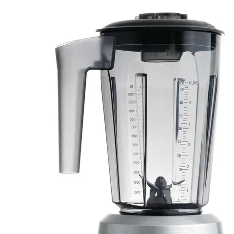 1 HP High/Low 48 oz. 2-Speed Silver Blender
