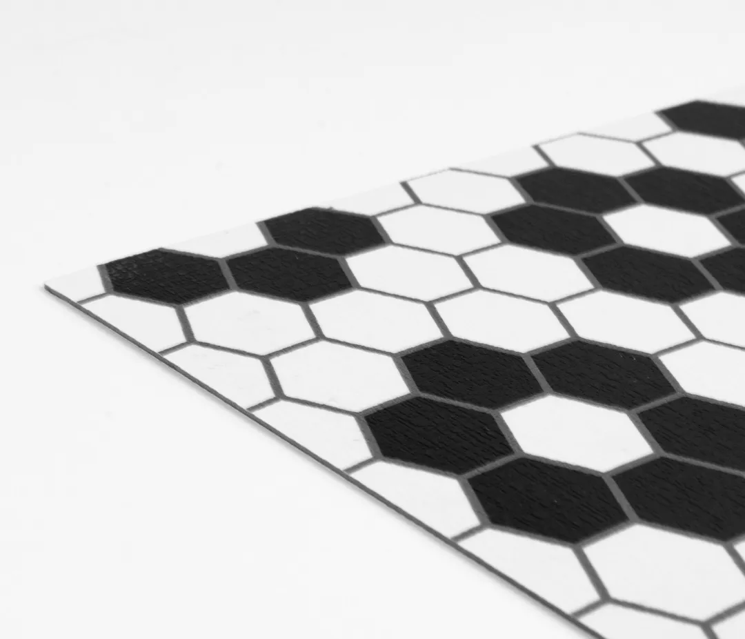 FloorPops Black 12-in x 12-in Water Resistant Peel and Stick Vinyl Tile Flooring (20-sq ft), photo 2 of 8