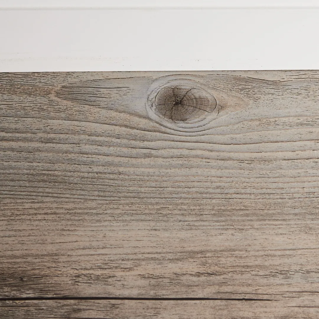 Style Selections Barnwood 6-in Wide x 2-mm Thick Water-Resistant Peel-and-Stick Vinyl Plank Flooring (1.5-sq ft), photo 2 of 8