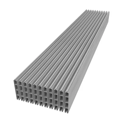 6-ft Gray Vinyl Privacy Fence Infill