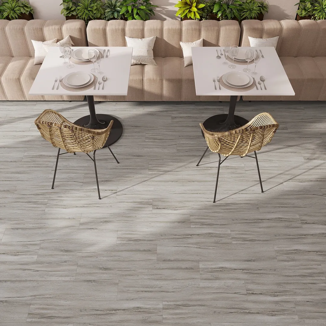 Lucida USA PresCore Blonde Brown 12-mil x 6-in W x 36-in L Waterproof Glue Down Luxury Vinyl Plank Flooring (54-sq ft/ Carton), photo 5 of 11