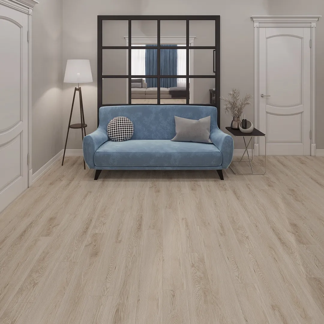 Lucida USA PresCore Clay 36-in L x 6-in W x 2-mm Thick Waterproof Glue-Down Luxury Vinyl Plank Flooring, 12-mil Wear Layer (54-sq ft Carton), photo 3 of 8