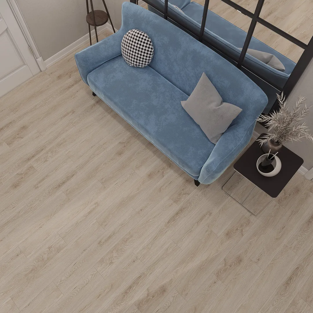 Lucida USA PresCore Clay 36-in L x 6-in W x 2-mm Thick Waterproof Glue-Down Luxury Vinyl Plank Flooring, 12-mil Wear Layer (54-sq ft Carton), photo 5 of 8