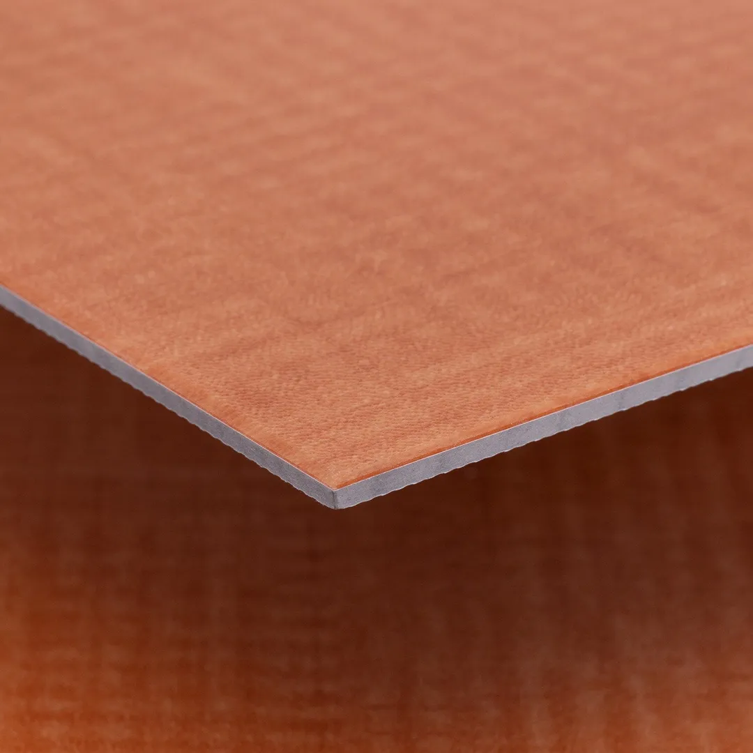 Lucida USA Marigold Orange Patterned Look 28-mil x 12-in W x 24-in L Waterproof Glue Down Luxury Vinyl Tile Flooring (36-sq ft/ Carton), photo 3 of 7
