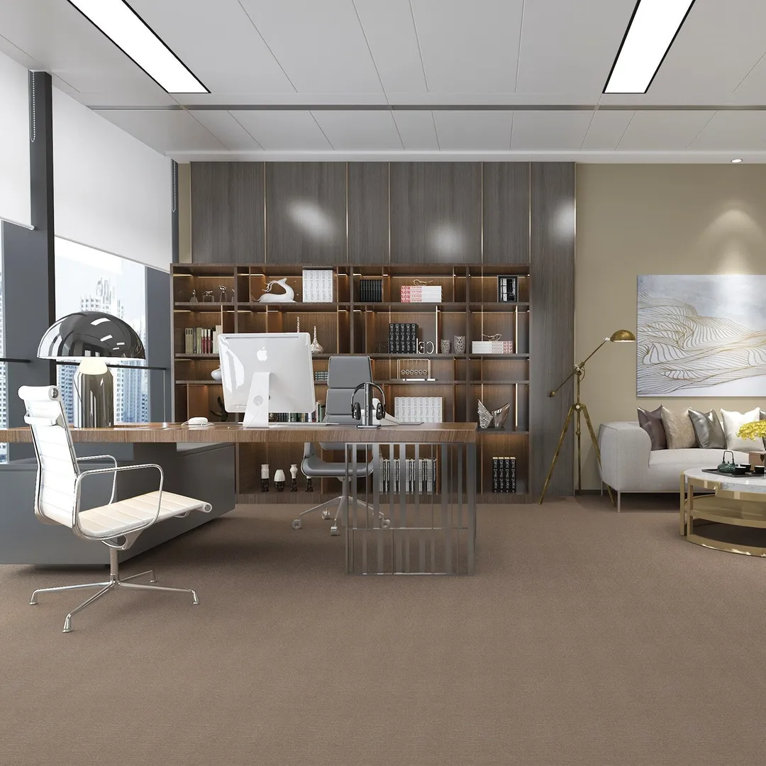Lucida USA Copper Knit Copper Patterned Look 28-mil x 12-in W x 24-in L Waterproof Glue Down Luxury Vinyl Tile Flooring (36-sq ft/ Carton), photo 4 of 7