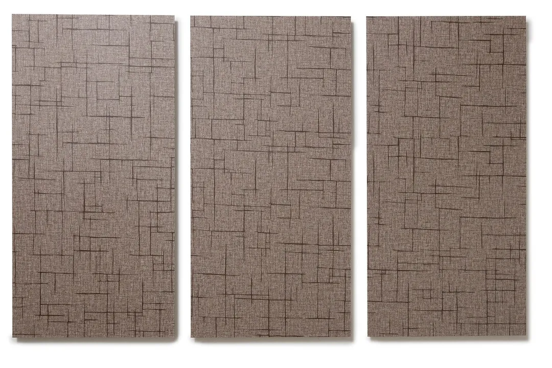 Lucida USA Rustic Deco Brown Patterned Look 28-mil x 12-in W x 24-in L Waterproof Glue Down Luxury Vinyl Tile Flooring (36-sq ft/ Carton), photo 2 of 7