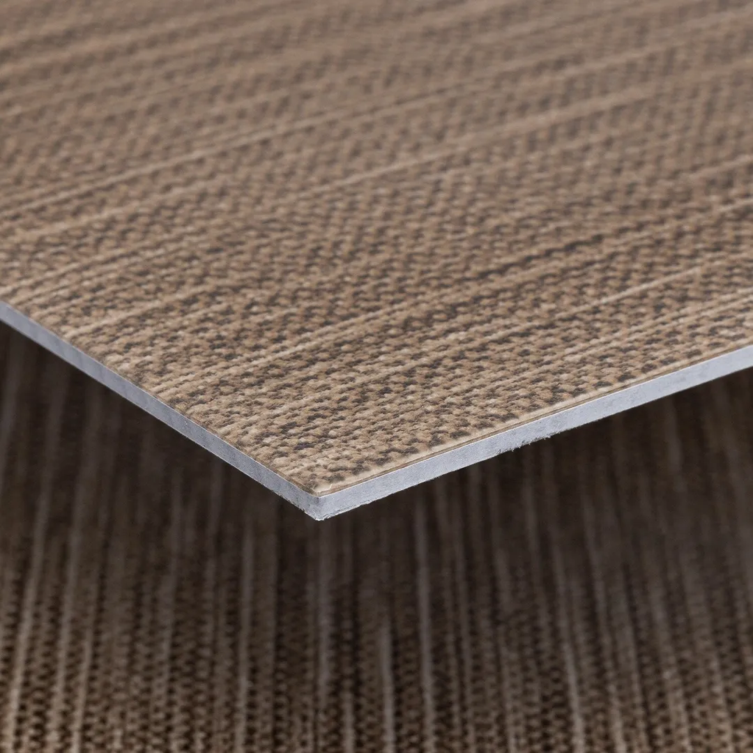 Lucida USA Copper Knit Copper Patterned Look 28-mil x 12-in W x 24-in L Waterproof Glue Down Luxury Vinyl Tile Flooring (36-sq ft/ Carton), photo 3 of 7