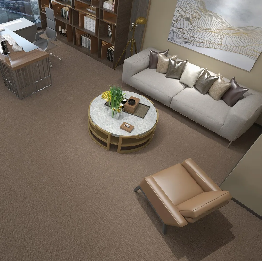 Lucida USA Copper Knit Copper Patterned Look 28-mil x 12-in W x 24-in L Waterproof Glue Down Luxury Vinyl Tile Flooring (36-sq ft/ Carton), photo 6 of 7