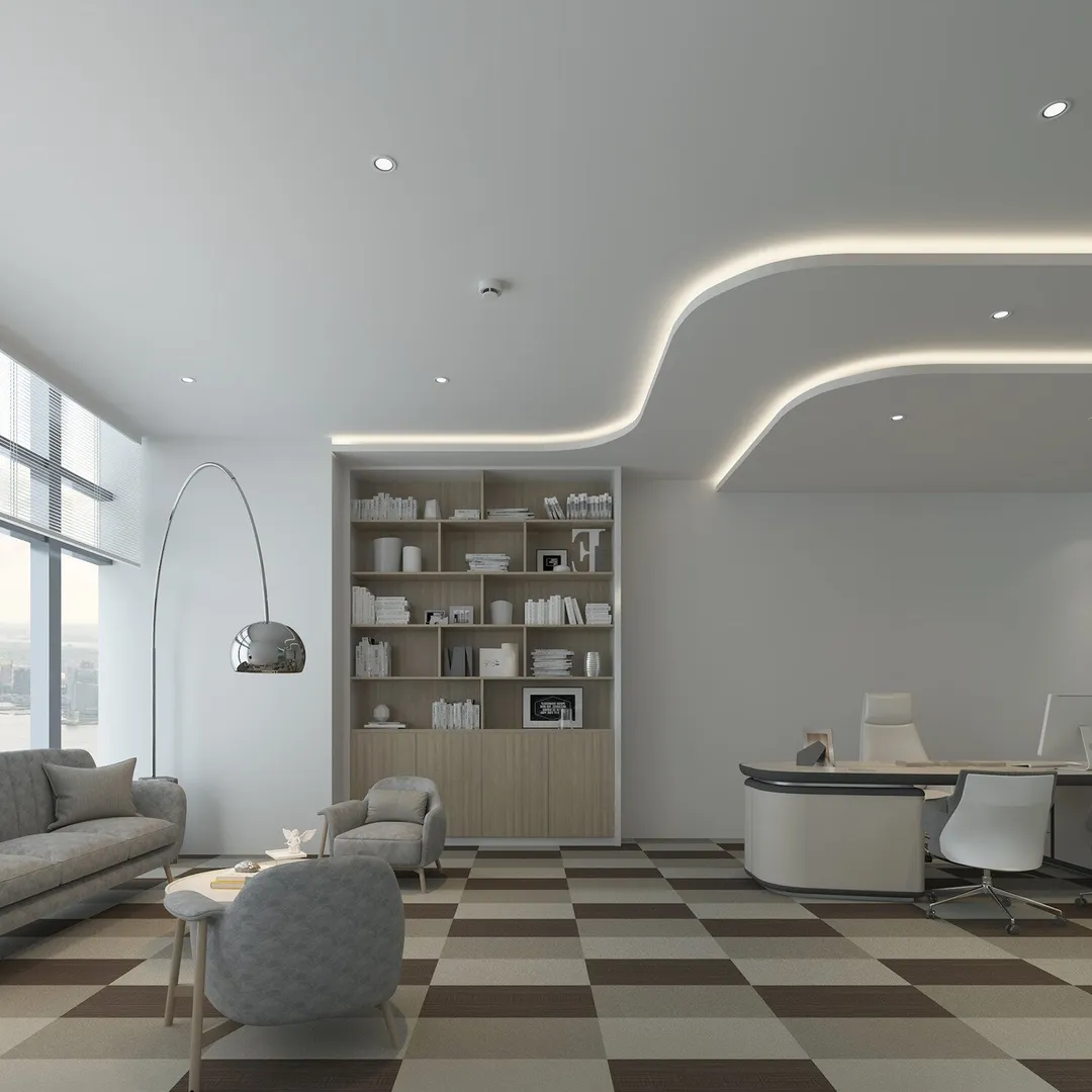Lucida USA Appalachian Weave Bronze Patterned Look 28-mil x 12-in W x 24-in L Waterproof Glue Down Luxury Vinyl Tile Flooring (36-sq ft/ Carton), photo 5 of 6