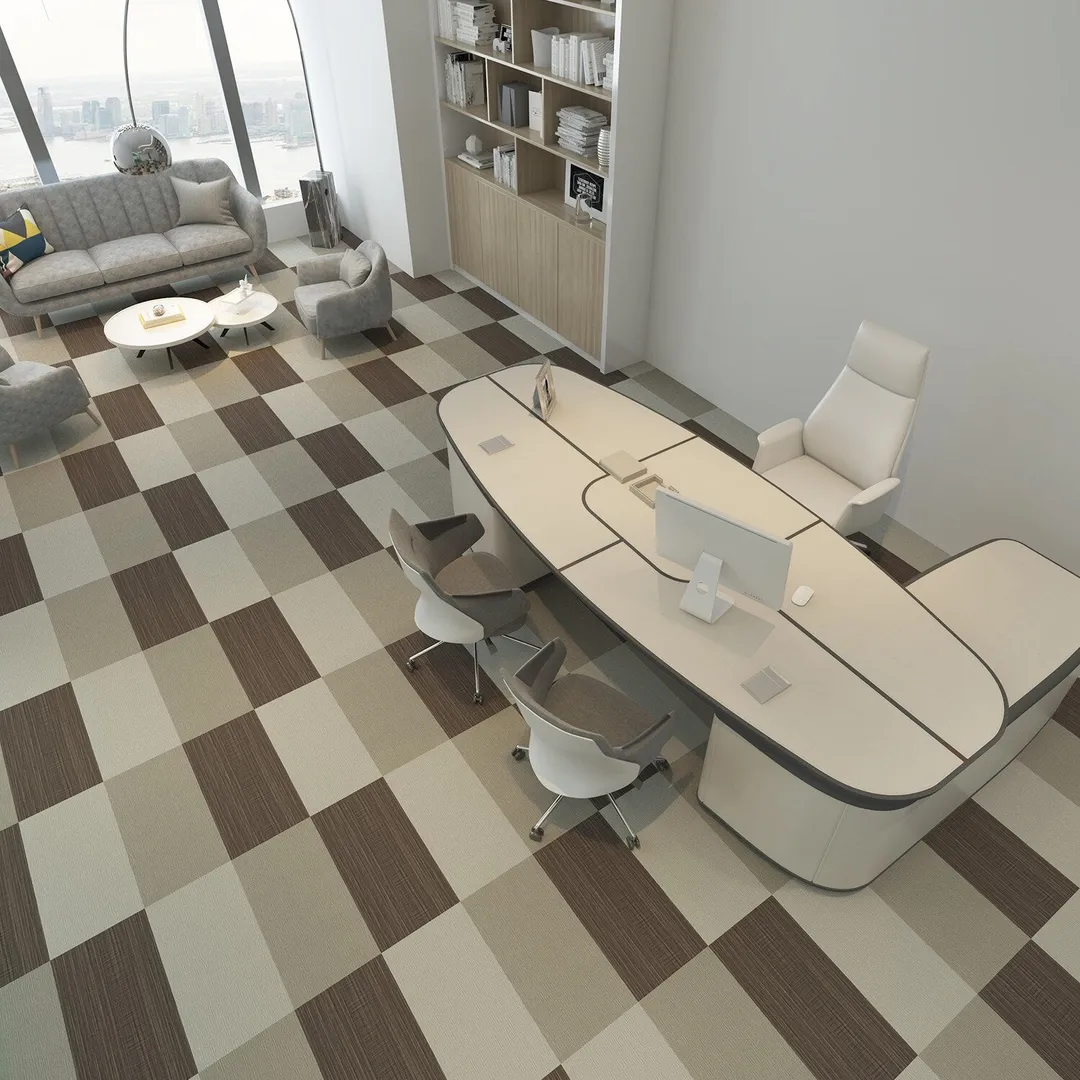 Lucida USA Appalachian Weave Bronze Patterned Look 28-mil x 12-in W x 24-in L Waterproof Glue Down Luxury Vinyl Tile Flooring (36-sq ft/ Carton), photo 6 of 6