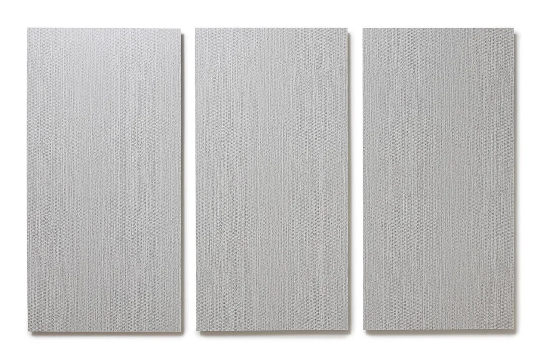 Lucida USA Silver Knit Silver Patterned Look 28-mil x 12-in W x 24-in L Waterproof Glue Down Luxury Vinyl Tile Flooring (36-sq ft/ Carton), photo 2 of 8