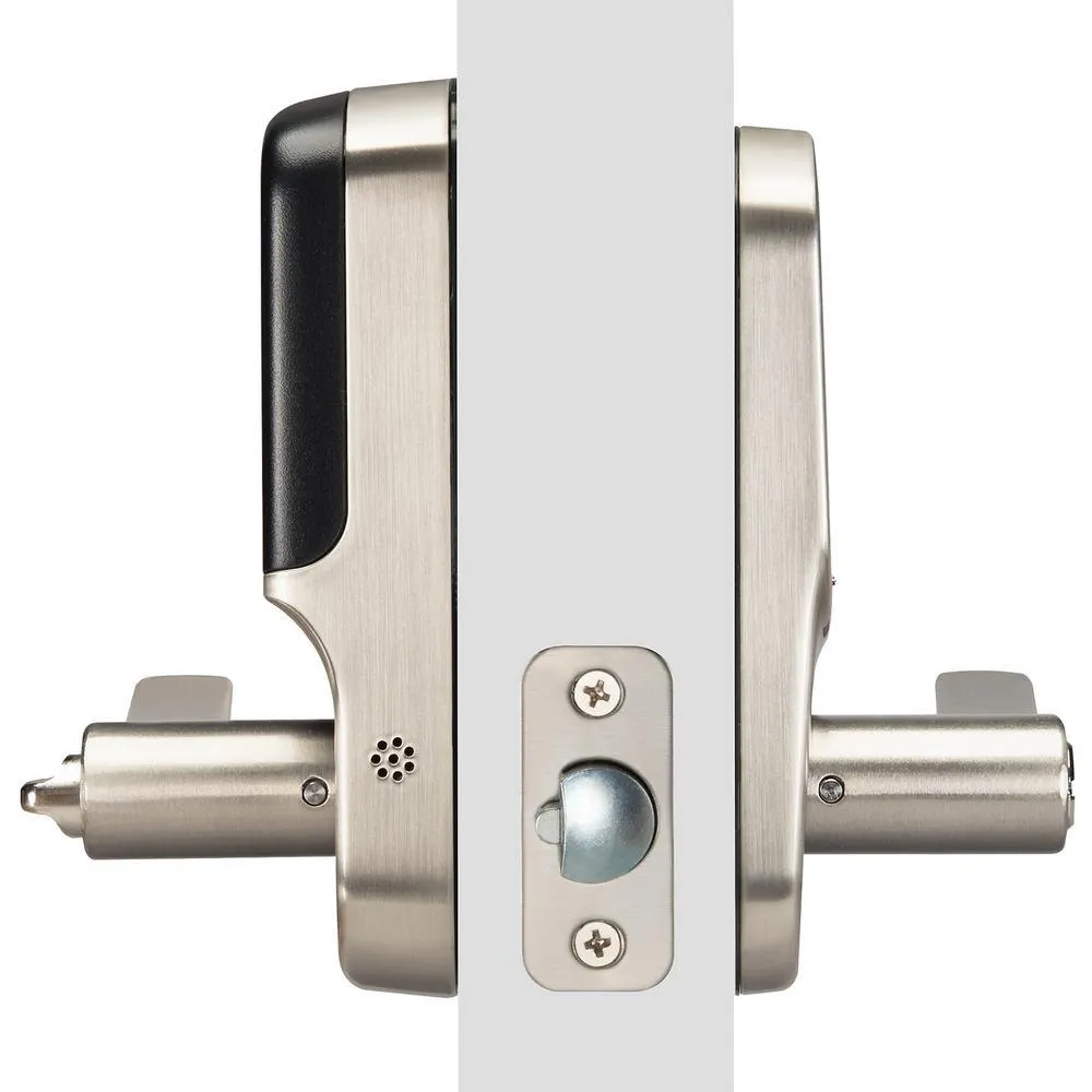 Satin Nickel Assure Lever Touchscreen, Wi-Fi and Bluetooth Deadbolt, photo 3 of 6