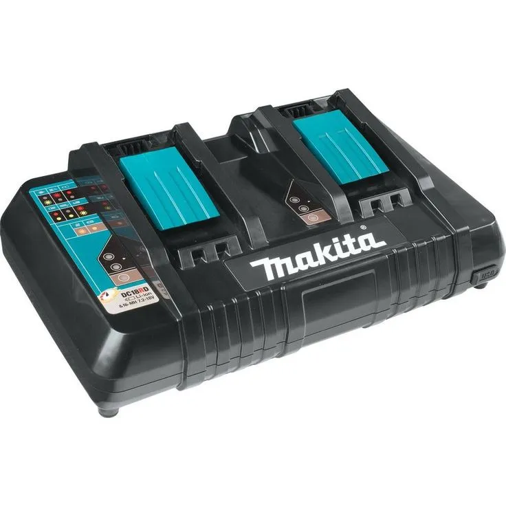 Makita 18-Volt X2 (36V) LXT 473 CFM 120 MPH Brushless Cordless Blower Kit with 4 Batteries (5.0Ah) with Flat End Nozzle, XBU02Z, photo 7 of 11