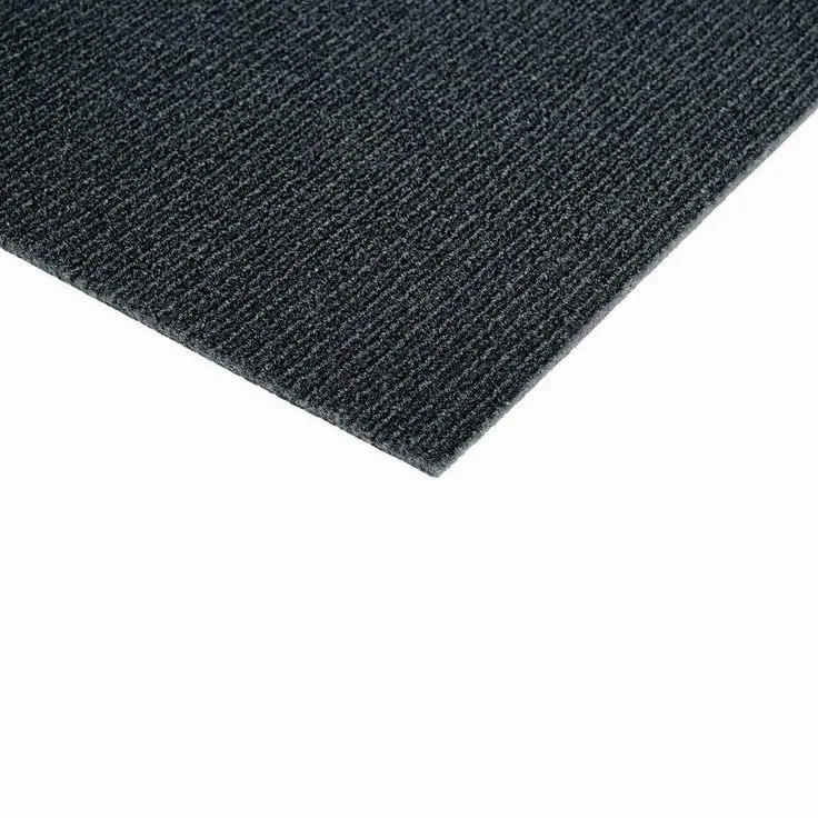 Foss Peel and Stick First Impressions High Low Rib Shadow 24 in. x 24 in. Commercial Carpet Tile (15 Tiles/Case), photo 3 of 11