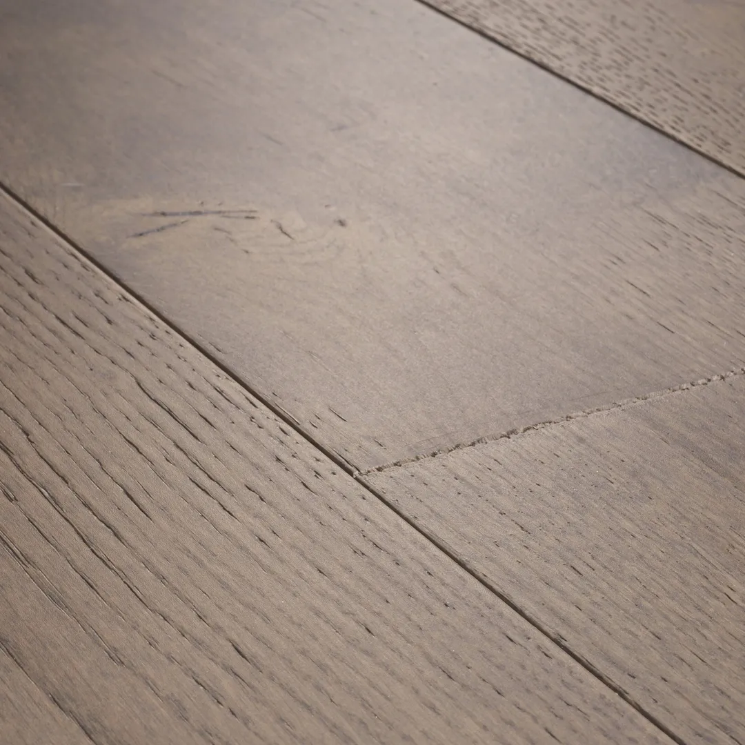 allen + roth Cityscape White oak 7/16-in T x 6-1/2-in W Wirebrushed Engineered Hardwood Flooring ( 24.5-sq ft / Carton ), photo 3 of 9