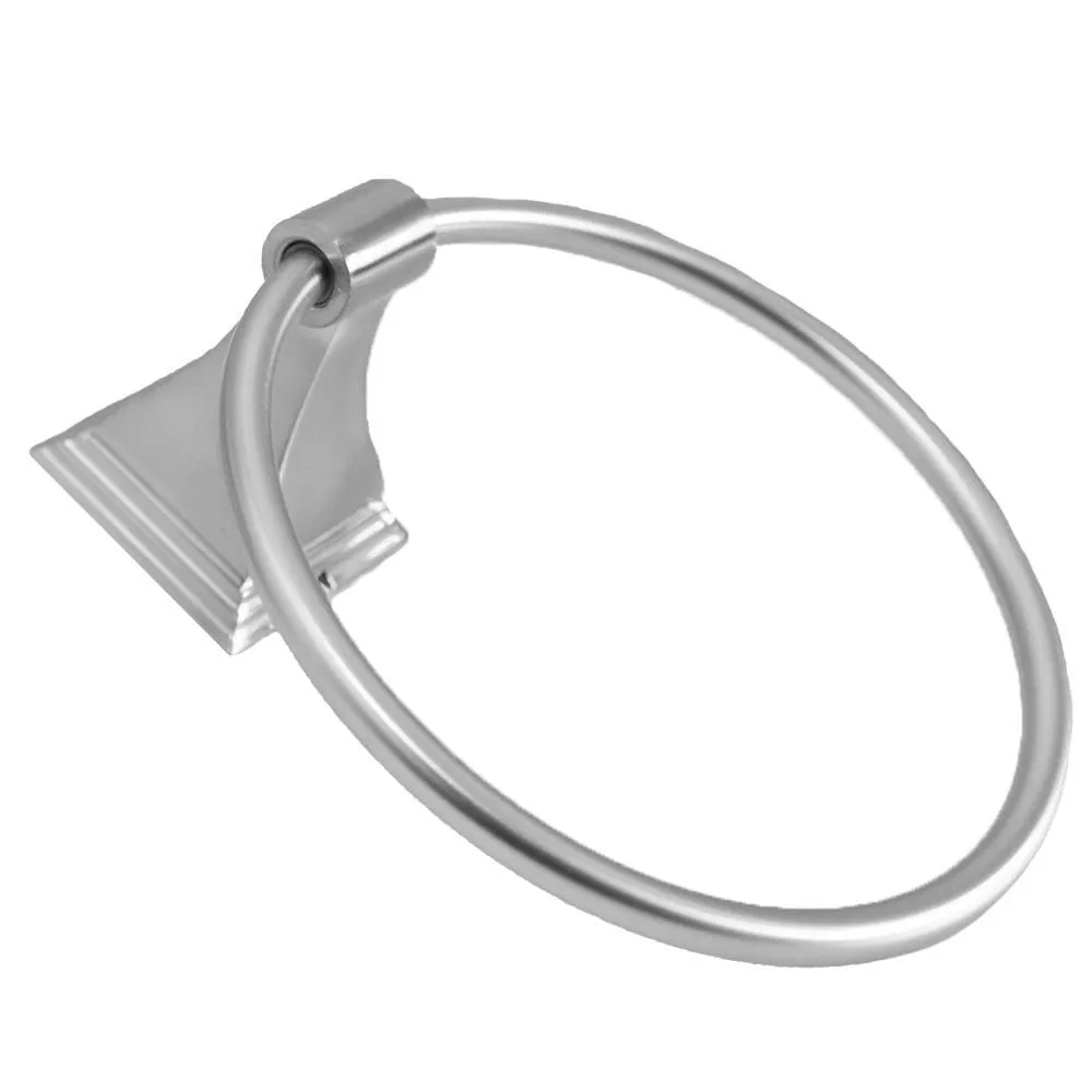 ARISTA Leonard Collection 4-Piece Bathroom Hardware Kit in Satin Nickel, photo 11 of 15