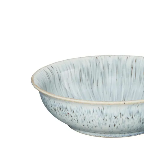Halo Stoneware 26 fl. oz. Curved Shallow Bowl