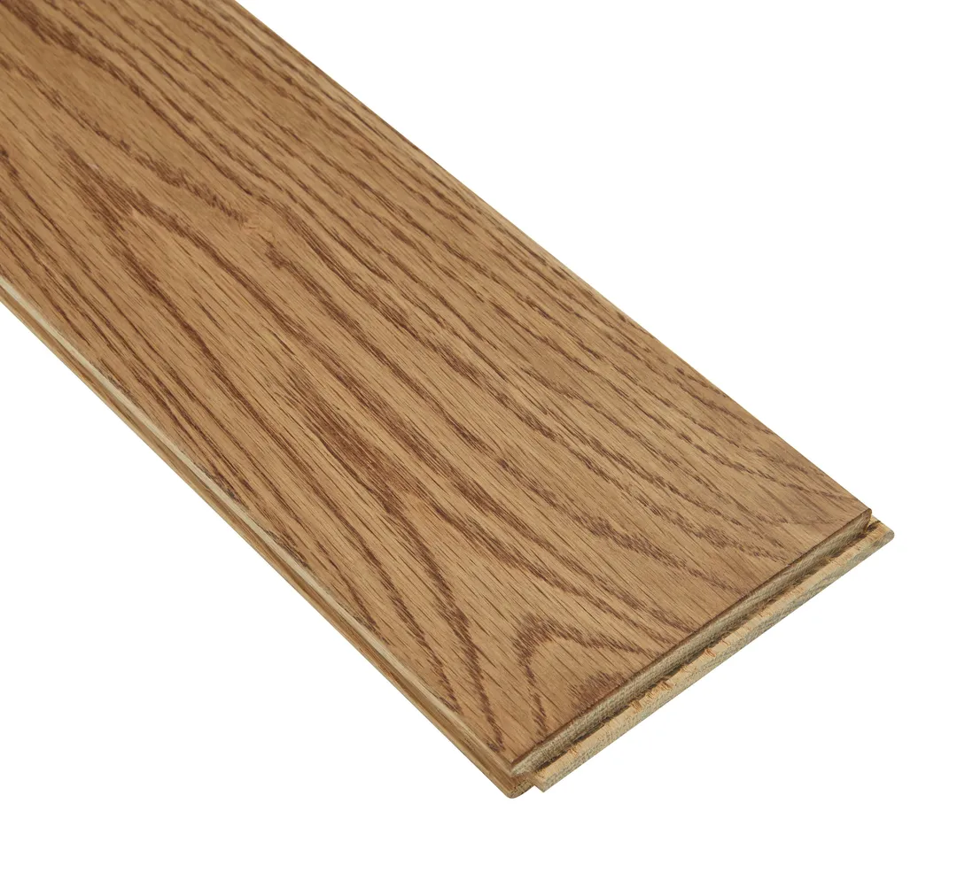 Bruce America's Best Choice Haven Point White Oak 5-in W x 3/4-in T Varying Length Smooth/Traditional Solid Hardwood Flooring (23.5-sq ft / Carton), photo 4 of 11