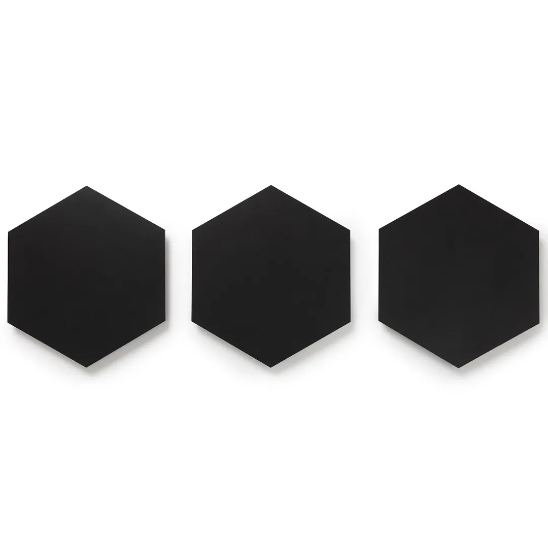Lucida USA MosaiCore Pure Black 9-in x 9-in Waterproof Luxury Vinyl Tile Flooring, 28-mil Wear Layer (12.25-sq ft Carton), photo 2 of 8