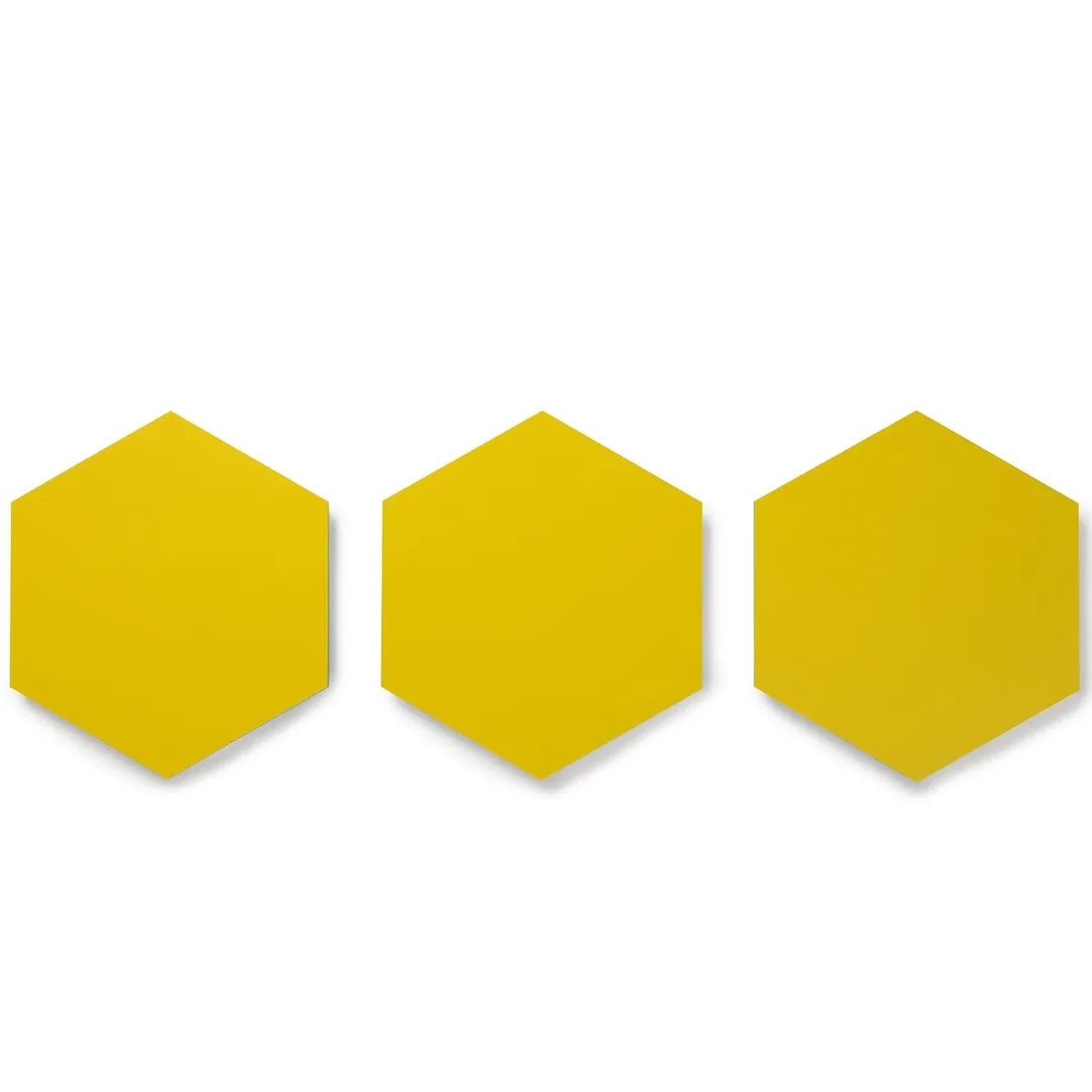 Lucida USA Sunchoke Yellow Solid 28-mil x 9-in W x 10-in L Waterproof Glue Down Luxury Vinyl Tile Flooring (12.25-sq ft/ Carton), photo 2 of 9