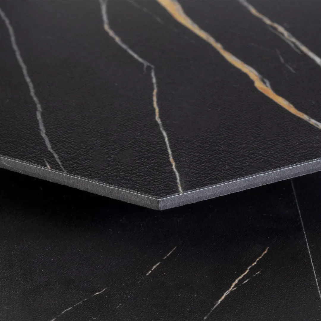 Lucida USA MosaiCore Noir 9-in x 9-in Waterproof Stone-Look Luxury Vinyl Tile Flooring, 28-mil Wear Layer (12.25-sq ft Carton), photo 4 of 8