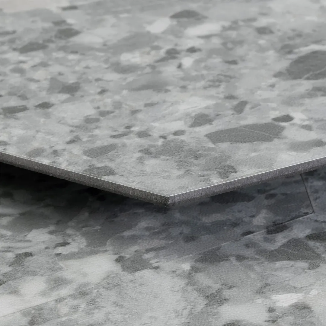 Lucida USA MosaiCore Gray Quartz 9-in x 9-in Waterproof Luxury Flooring (12.25-sq ft), photo 4 of 8