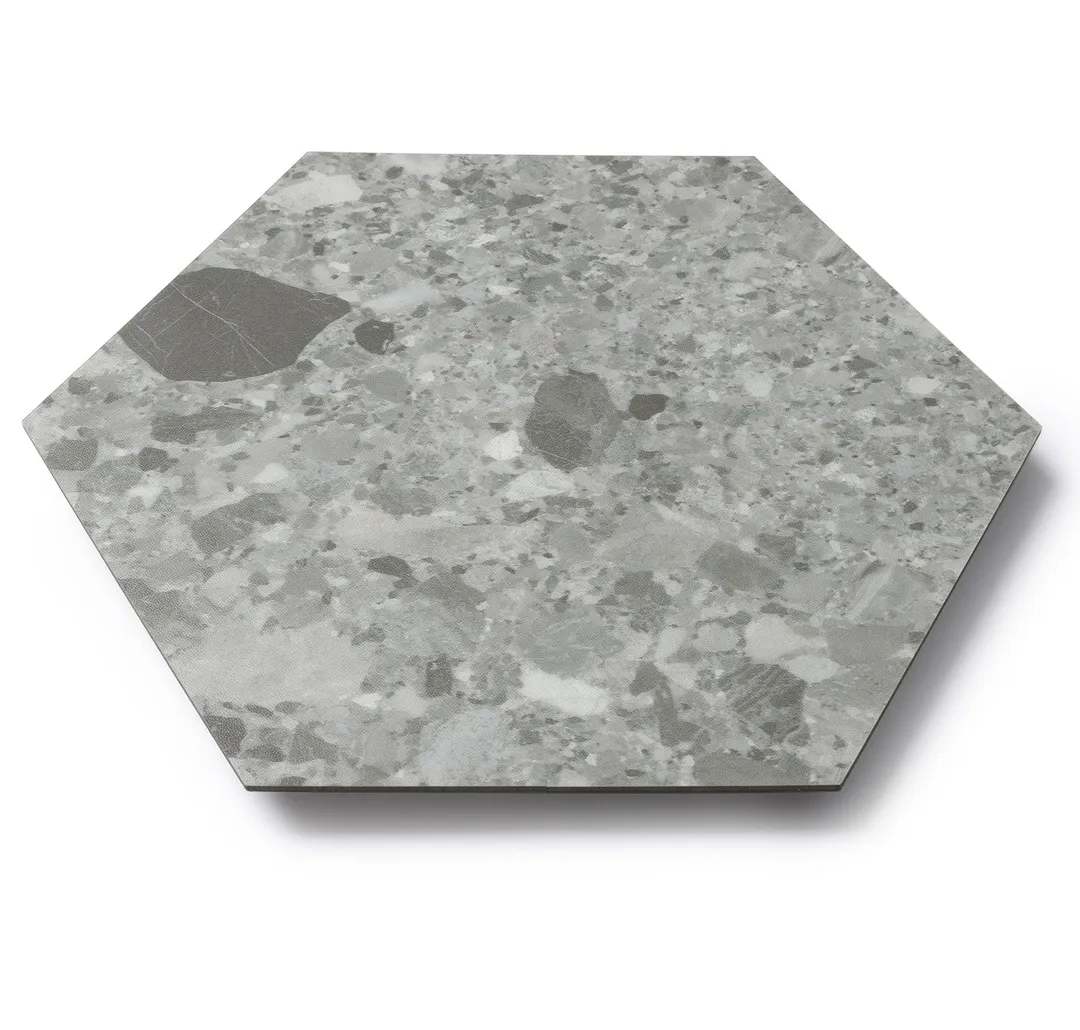 Lucida USA MosaiCore Gray Quartz 9-in x 9-in Waterproof Luxury Flooring (12.25-sq ft), photo 5 of 8