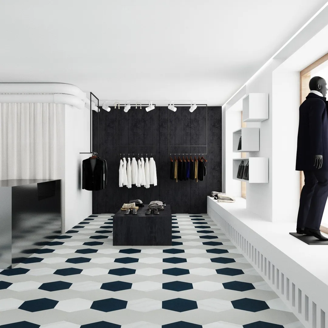 Lucida USA MosaiCore Mist 9-in x 9-in Waterproof Luxury Vinyl Tile Flooring, Glue-Down (12.25-sq ft Carton), photo 6 of 8