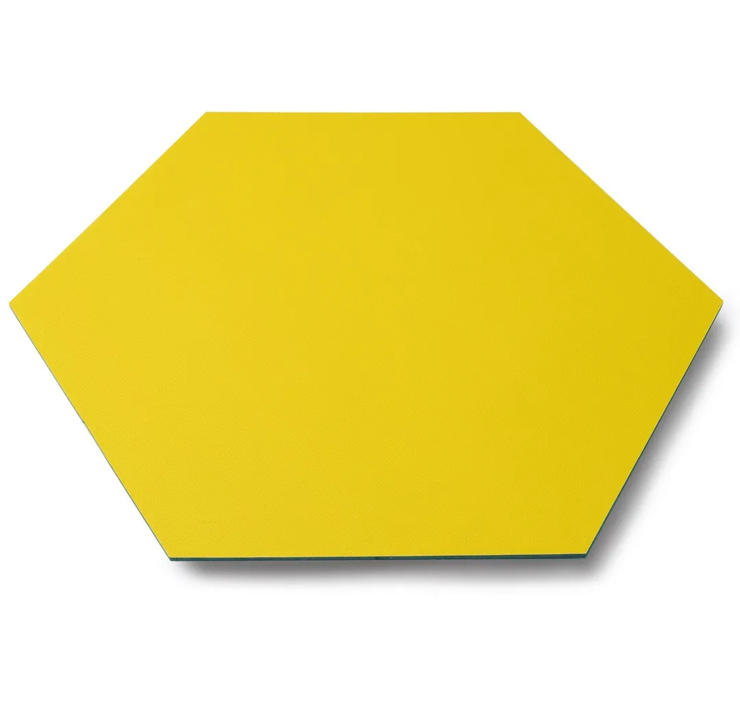 Lucida USA Sunchoke Yellow Solid 28-mil x 9-in W x 10-in L Waterproof Glue Down Luxury Vinyl Tile Flooring (12.25-sq ft/ Carton), photo 5 of 9