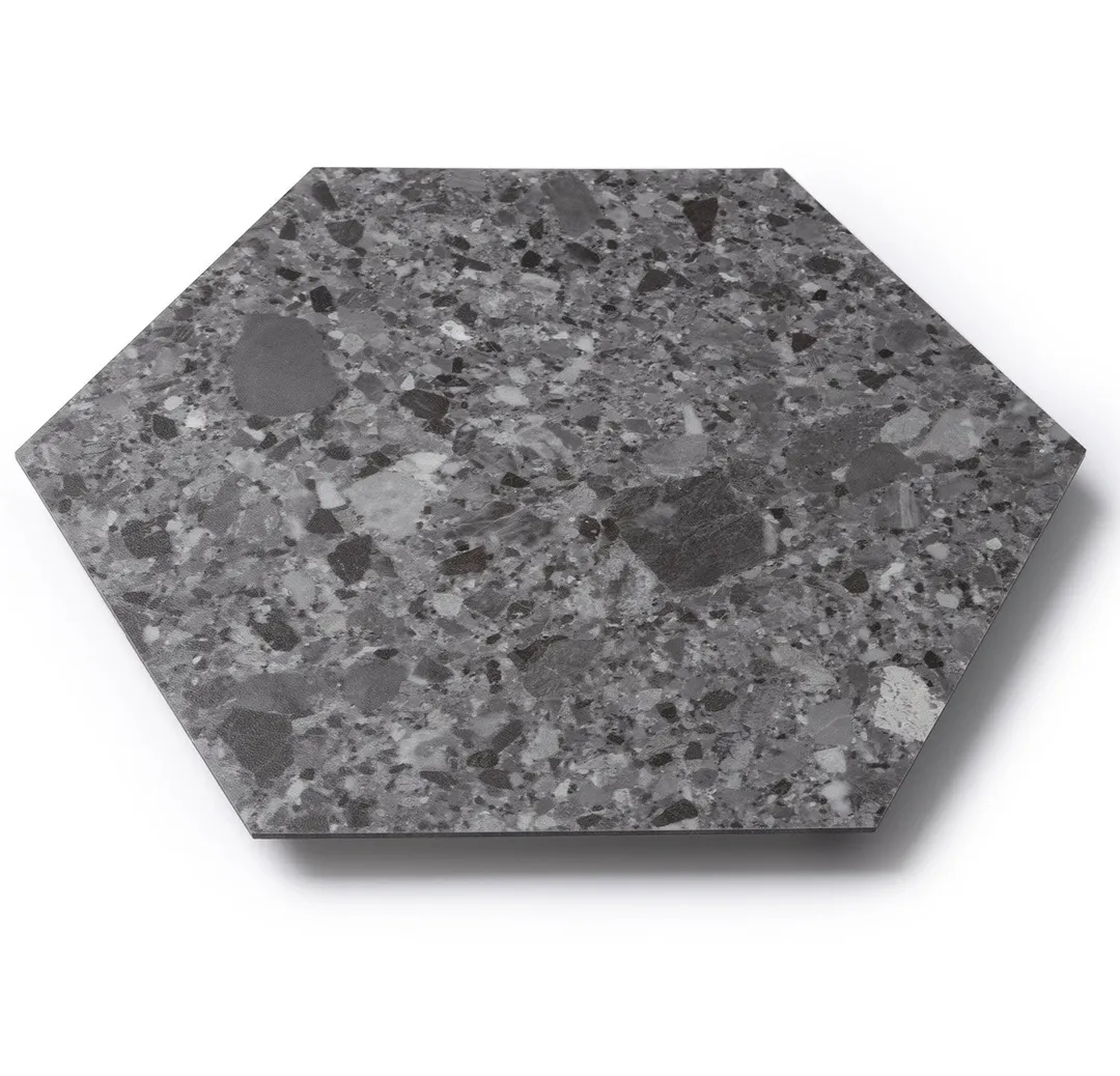 Lucida USA MosaiCore Charcoal Quartz 9-in x 9-in Waterproof Luxury Vinyl Tile Flooring, 28-mil Wear Layer (12.25-sq ft Carton), photo 5 of 8