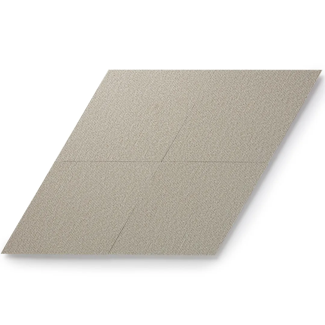 Lucida USA Seashell Braid Brown Patterned Look 28-mil x 10-in W x 16-in L Waterproof Glue Down Luxury Vinyl Tile Flooring (15.15-sq ft/ Carton), photo 3 of 15