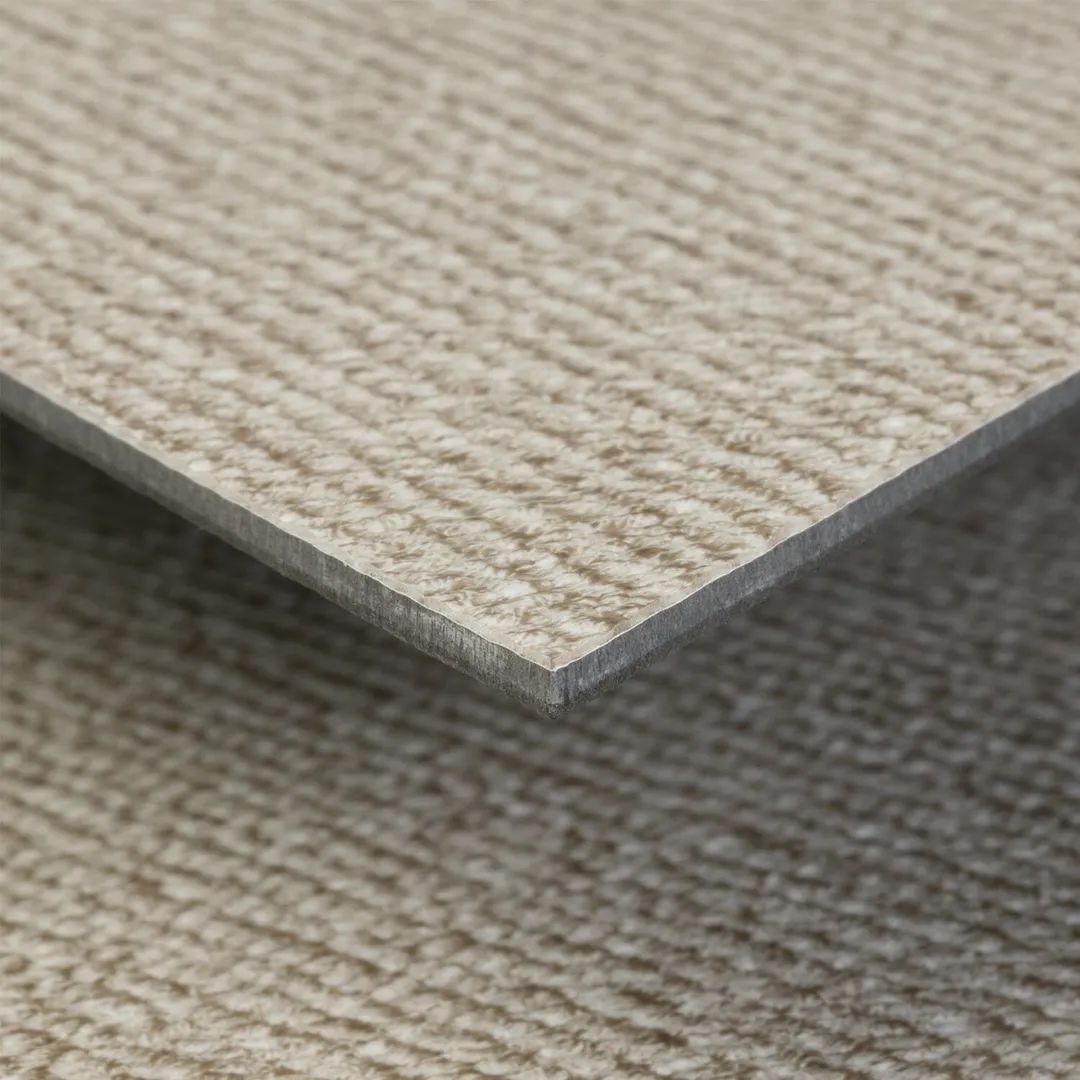 Lucida USA Seashell Braid Brown Patterned Look 28-mil x 10-in W x 16-in L Waterproof Glue Down Luxury Vinyl Tile Flooring (15.15-sq ft/ Carton), photo 4 of 15
