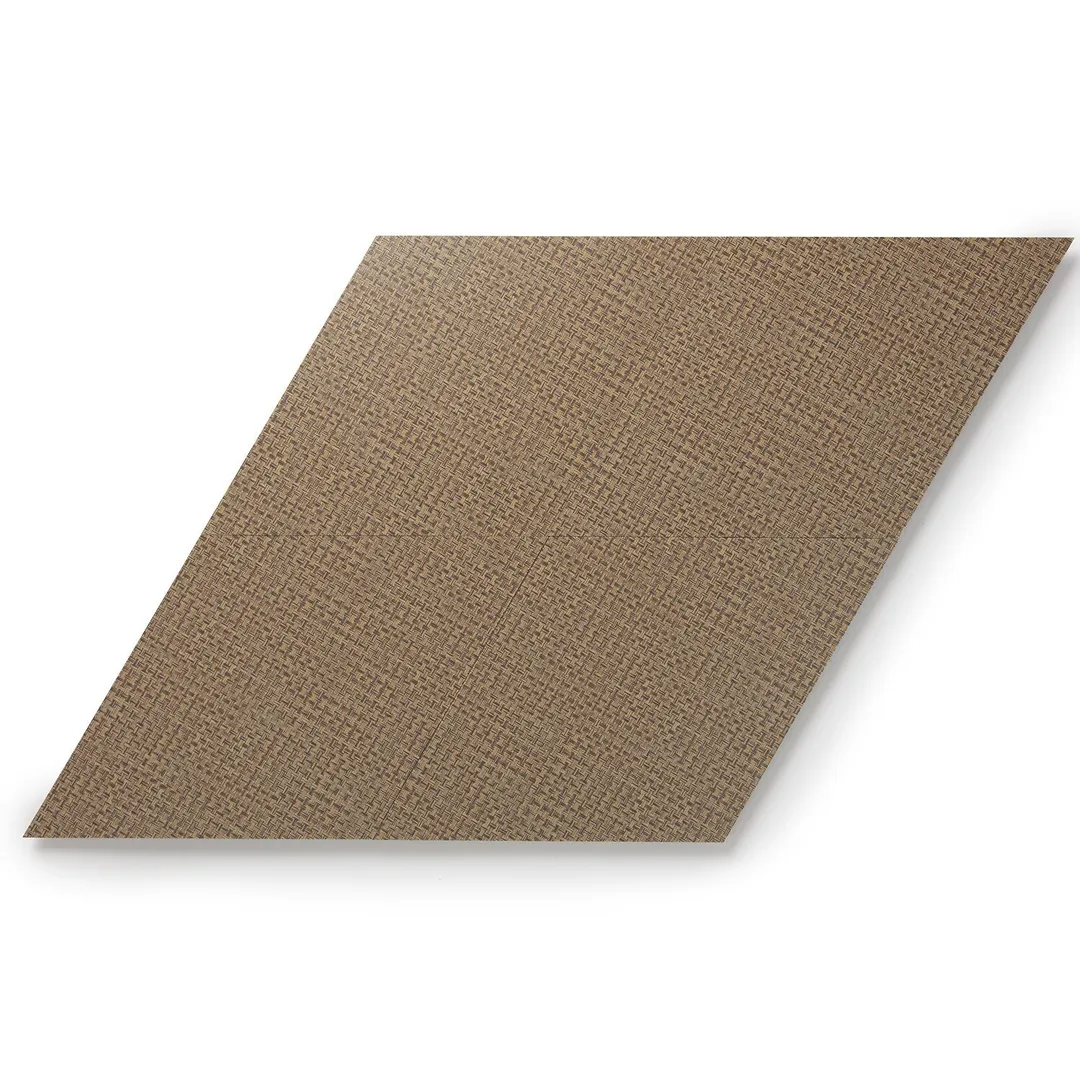 Lucida USA Basketweave Brown Patterned Look 28-mil x 10-in W x 16-in L Waterproof Glue Down Luxury Vinyl Tile Flooring (15.15-sq ft/ Carton), photo 5 of 14