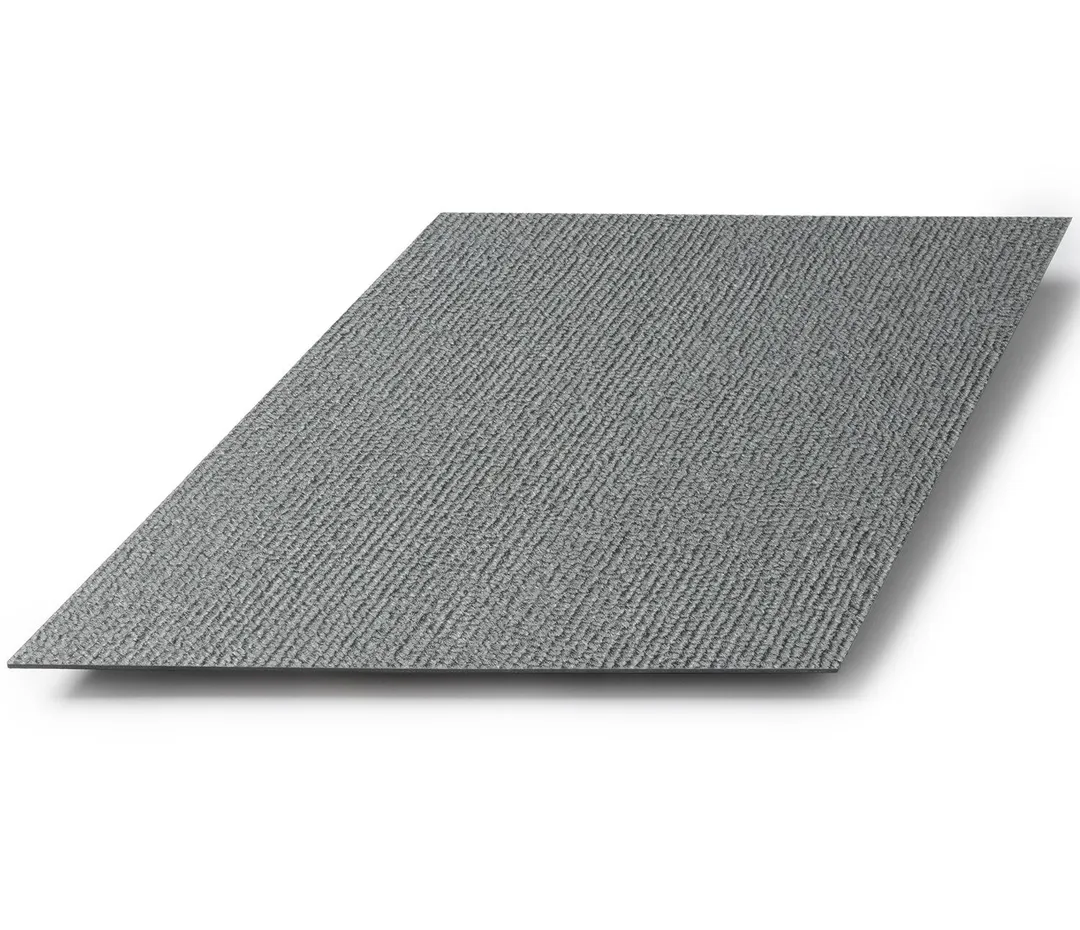 Lucida USA Pumice Braid Gray Patterned Look 28-mil x 10-in W x 16-in L Waterproof Glue Down Luxury Vinyl Tile Flooring (15.15-sq ft/ Carton), photo 5 of 14