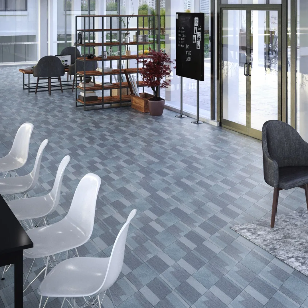 Lucida USA MosaiCore Denim Braid 10-in x 10-in Waterproof Luxury Flooring (15.15-sq ft), photo 7 of 8